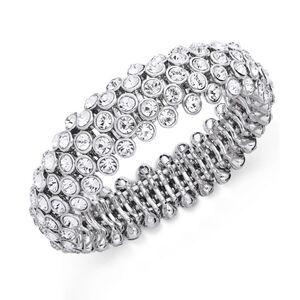 Rhinestone stretchy bracelet